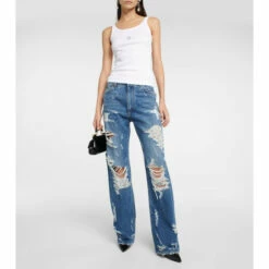 Dolce&Gabbana DG Cotton Jersey Tank Top