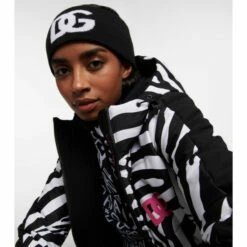 Dolce&Gabbana Logo Intarsia Wool-blend Headband