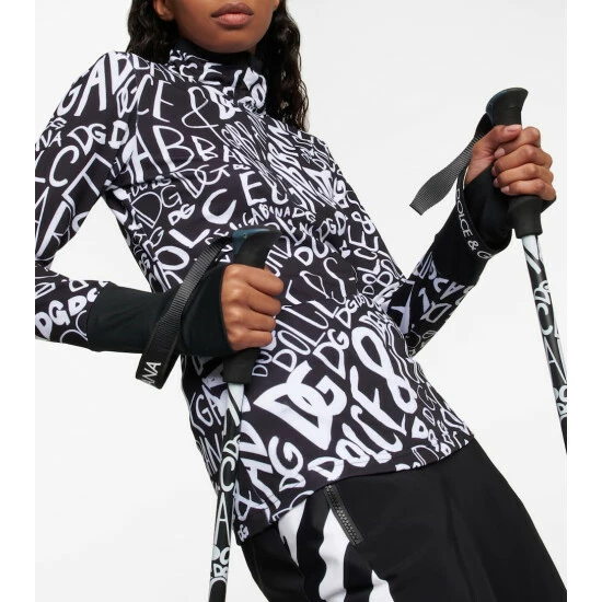 Dolce&Gabbana Logo-print Ski Top - Image 3