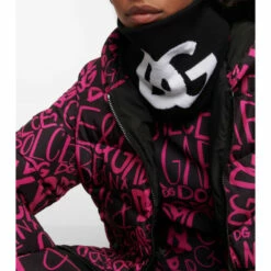 Dolce&Gabbana Logo Intarsia Wool-blend Snood