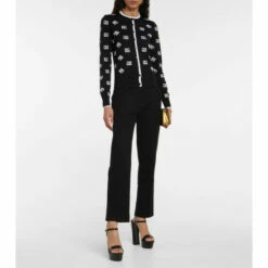 Dolce&Gabbana Intarsia Virgin Wool Cardigan