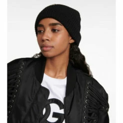Dolce&Gabbana Logo Cashmere Beanie