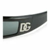 Dolce&Gabbana Narrow Wraparound Acetate Sunglasses
