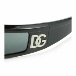Dolce&Gabbana Narrow Wraparound Acetate Sunglasses