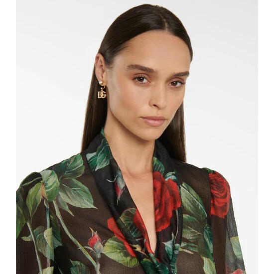 Dolce&Gabbana DG Embellished Earrings - Image 2