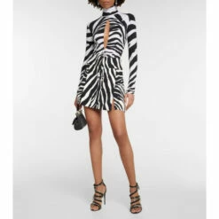 Dolce&Gabbana Zebra Print Bodysuit