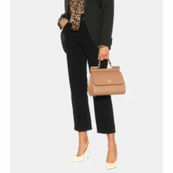 Dolce&Gabbana Sicily Medium Leather Shoulder Bag