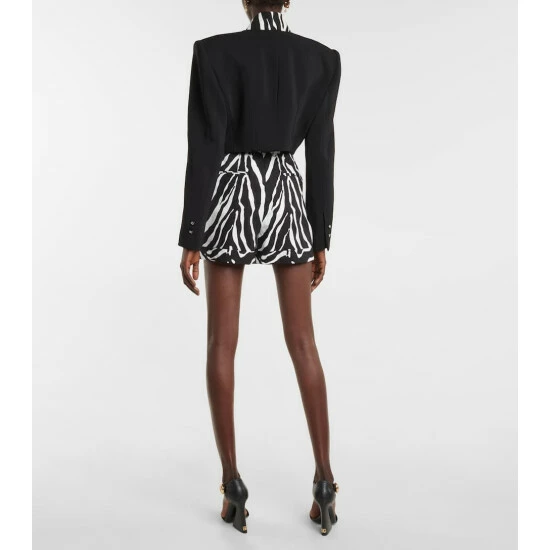 Dolce&Gabbana Cady Cropped Jacket - Image 2