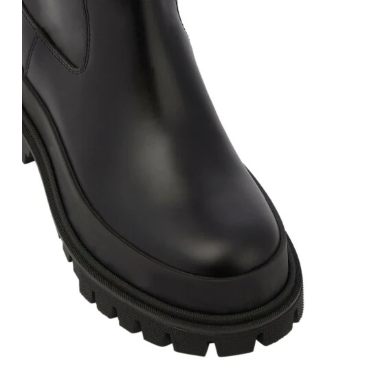 Dolce&Gabbana Leather Knee-high Boots - Image 5