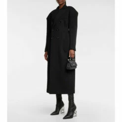 Dolce&Gabbana Logo Leather Over-the-knee Socks Boots