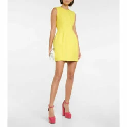 Dolce&Gabbana Sleeveless Virgin Wool Minidress