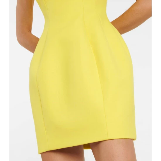 Dolce&Gabbana Sleeveless Virgin Wool Minidress - Image 4