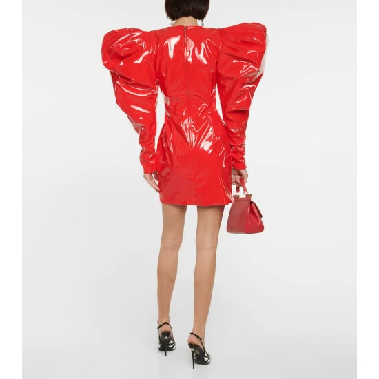 Dolce&Gabbana Patent Minidress - Image 2