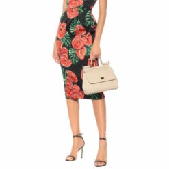 Dolce&Gabbana Sicily Medium Leather Shoulder Bag