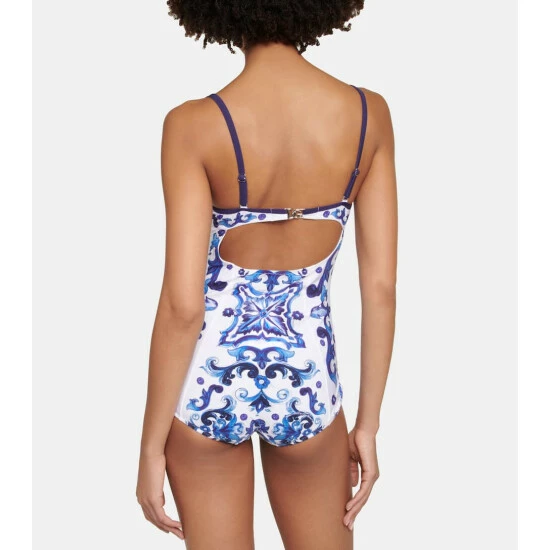 Dolce&Gabbana Printed Swimsuit - Image 2