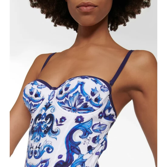 Dolce&Gabbana Printed Swimsuit - Image 3