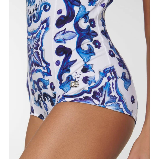 Dolce&Gabbana Printed Swimsuit - Image 4