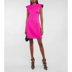 Dolce&Gabbana Sleeveless Virgin Wool Minidress