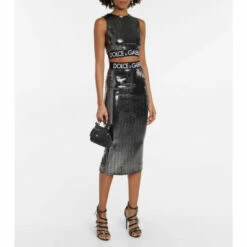 Dolce&Gabbana Embellished Midi Skirt